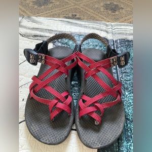 Chaco outdoor strappy sandals.